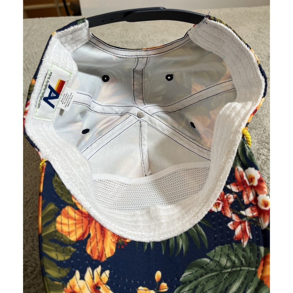 Aviator Nation Signature Aspen Vintage Safari Twill Low Rise Tropical Trucker - Picture 3 of 7